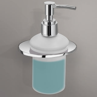 Plantex Fully Brass Smero Liquid Soap Dispenser/Hand Wash Dispenser/Shampoo Dispenser/Bathroom Accessories - Chrome (AQ-8136)