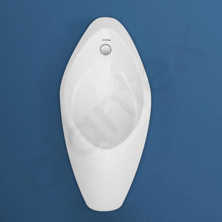 Plantex Ceramic Premium Wall Mount Large Urinal Pot For Gents/Male/Boy/Men Toilet For Washroom-(White,Uero)