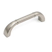 Plantex Cabinet Handle/96mm Handle for Drawer/Wardrobe/Kitchen Handle/Pull-Push Handle for Home/Office - Pack of 1 (Satin)