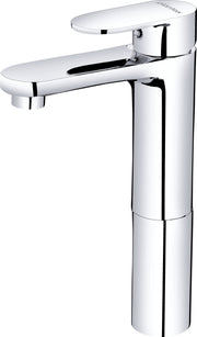 Plantex Pure Brass Centre Hole Basin Mixer Tap for Wash Basin with Teflon Tape & Braided Hose/Single Lever Tabletop Wash Basin Tap for Home-7 Year Warranty
