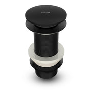 Plantex Solid Brass Waste Coupling for Washbasin/Coupling 3 inch/Full Thread Waste Coupling Black - Pack of 1 (Matt Black)