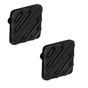 Plantex Knobs for Drawers/Drawer Knobs for Cabinets/Pull-Push Knobs for Kitchen/Bedroom Drawer - Pack of 2 (SH-434, DC-Black & Z-Black)