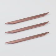 Plantex Profile Handle for Kitchen Cabinet/28 Inch Alluminium Drawer Profile Handle/Wardrobe Pull Handle for Home/Office/Hotel - Pack of 3 (Rose Gold)
