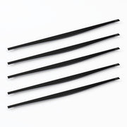 Plantex Profile Handle for Kitchen Cabinet/32 Inch Aluminium Drawer Profile Handle/Wardrobe Pull Handle for Home/Office/Hotel - Pack of 5 (Black)