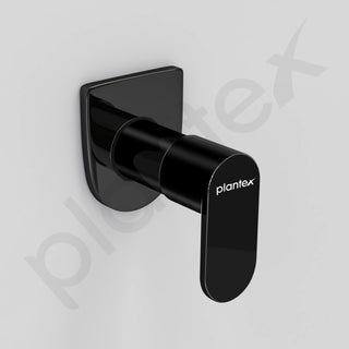 Plantex Pure Brass 25 mm Urinal Flush Valve with Teflon Tape & Wall Flange -7 Year Warranty (ORN-220-PVD Black)