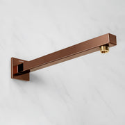 Plantex 14-Inch Shower Arm for Overhead Shower/Stainless Steel Shower Pipe/Wall Mount Bathroom Fitting with Ã‚Â½-Inch Thread - Pack of 1 (PVD Rose Gold)