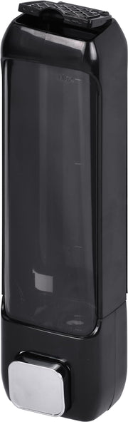 Plantex ABS Plastic Multipurpose Soap Handwash Dispenser for Shampoo & Body Lotion - Ideal for Hospitals, Hotels, Restaurants, Offices, Bathroom & Toilet - Black (400 ml)
