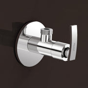 Plantex Pure Brass Angle Valve for Bathroom with Brass Wall Flange and Teflon tape/Angle Cocke Tap for Wash Basin-7 year Warranty by Plantex [COL-1005-Mirror Chrome]