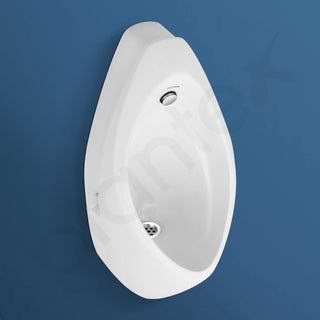 Plantex Ceramic Premium Wall Mount Large Urinal Pot For Gents/Male/Boy/Men Toilet For Washroom-(White,Uero)