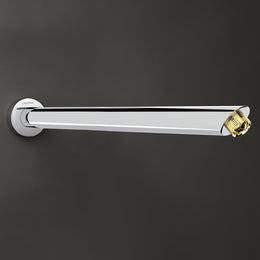 Plantex 12-Inch Round Cross Shower Arm for Overhead Shower/Stainless Steel Shower Pipe/Wall Mount Bathroom Fitting with Â½-Inch Thread - Pack of 1 (Chrome)