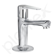 Plantex Pure Brass Pillar Cock Tap for Wash Basin with Teflon Tape/Single Lever Basin Tap/Tabletop Wash Basin Tap/Basin Tap/Faucet for Wash Basin (Dol-2301, Chrome)