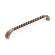 Plantex Cabinet Handle/160mm Handle for Drawer/Wardrobe/Kitchen Handle/Pull-Push Handle for Home/Office - Pack of 1 (Brass Antique Copper)