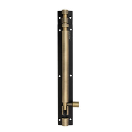 Plantex Heavy Duty 8-inch Joint-Less Tower Bolt for Wooden and PVC Doors for Home Main Door/Bathroom/Windows/Wardrobe - Pack of 1 (703, Brass Antique)
