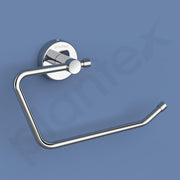 Plantex Stainless Steel Bathroom Towel Holder/Hand Napkin Holder for Washbasin/Towel Hanger for Kitchen/Bathroom Accessories (Chrome) Pack of 4