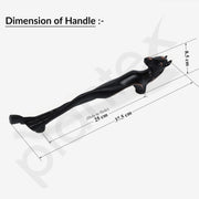 Plantex Heavy Duty Knight Door Handle/15-Inches Horse Shape Main Door Handle/Pull Handle/Door & Home Decor - Pack Of 1 (284-Copper Antique Finish) - 3 Years Warranty