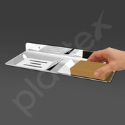 Plantex Stainless Steel Double Soap Holder for Bathroom/Soap Stand/Soap Dish/Wall Mounted Soap Holder/Bathroom Accessories