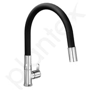 Plantex Pure Brass Flexible Tap for Kitchen Sink/360° Rotatable Flexible Water Faucet/Kitchen Sink Tap Faucet with Water-Saving Nozzle – 7-Year Warranty (FLO-812B)