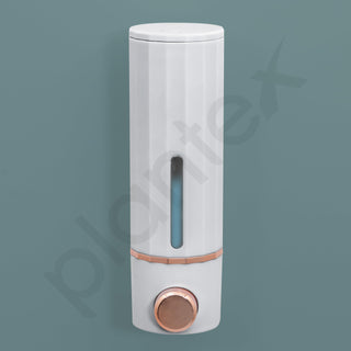 Plantex Soap Dispenser for Bathroom/ABS Shampoo Dispenser/Handwash Dispenser/Soap Dispenser for Washbasin/Bathroom Accessories - Pack of 1 (White)
