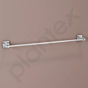 Plantex Stainless Steel Single Towel Rod/Bathroom Towel Holder/Towel Hanger/Towel Stand/Bathroom Accessories - 24 Inch (Chrome)