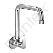 Plantex Brass Kitchen Sink Tap/360Ã‚Â° Swivel Spout Sink Tap for Kitchen Basin/Water Tap with Brass Wall Flange and Teflon Tape- 7 Year Warranty by Plantex (DOL-4300-Mirror Chrome)