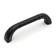 Plantex Cabinet Handle/96mm Handle for Drawer/Wardrobe/Kitchen Handle/Pull-Push Handle for Home/Office - Pack of 1 (Black)