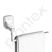 Plantex Napkin Ring for Bathroom/304 Grade Stainless Steel Towel Ring/Towel Holder/Towel Hanger/Bathroom Accessories - Pack of 1 (Hexa, Chrome)