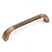 Plantex Cabinet Handle/128mm Handle for Wardrobe/Kitchen Handle/Pull-Push Handle for Home/Office - Pack of 1 (Brass Antique Copper)