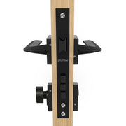 Plantex Main Door Lock/Mortise Lock for Door with 3 Years of Warranty - Robust Door Lock for Home with Brass Lock Body & Cylinder(7105 - Black)