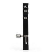 Plantex Stainless Steel Tower Bolt/Tower Bolt for Home,Offices Doors & Windows/4 Inch Tower Bolt for Main Door/Door Latch/Kundi/Chitakini/Door Latch for Windows - Pack of 1 (Black)