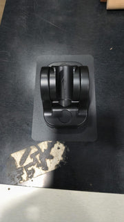 Plantex ABS Hand Shower Holder For Bathroom/Strong Self Adhesive Adjustable Handheld Shower/No Drilling Wall Mount Bracket - (Black)