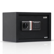 Plantex 22 Litre Hotel Safe Tijori Box/Safe Locker for Home/Digital Locker/Electronic Safety Locker with Master & User Dual Code Access with Emergency Key/2 Years Warranty By Plantex (Black)