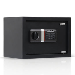 Plantex 22 Litre Hotel Safe Tijori Box/Safe Locker for Home/Digital Locker/Electronic Safety Locker with Master & User Dual Code Access with Emergency Key/2 Years Warranty By Plantex (Black)