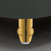Plantex Heavy Duty Round 4 inch Spare Sofa Legs for Bed Furniture/Sofa Legs for Furniture Fitting/Table Legs/Sofa Leg Set of 2 pcs (Gold)
