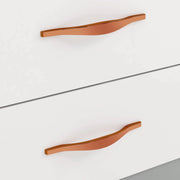 Plantex Cabinet Handle/128mm Handle for Drawer/Wardrobe/Kitchen Handle/Pull-Push Handle for Home/Office - Pack of 2 (Rose Gold)