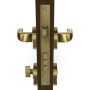 Plantex Door Lock-Fully Brass Main Door Lock with 4 Keys/Mortise Door Lock for Home/Office/Hotel (Sumer-3058, Brass Antique)