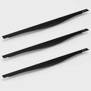 Plantex Profile Handle for Kitchen Cabinet/20 Inch Aluminium Drawer Profile Handle/Wardrobe Pull Handle for Home/Office/Hotel - Pack of 3 (Black)