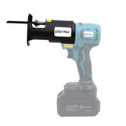Plantex Curve Saw/12.7mm Cutting Stroke/Variable Speed 0-1600/2700r/min/High-Performance Reciprocating Saw for Wood & Metal Cutting - Black (Mainframe, Battery & Charger Not Included)