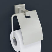Plantex Stainless Steel Toilet Paper Holder/Roll Holder for Bathroom/Tissue Paper Holder/Bathroom Accessories - Pack of 1, Aqua (Satin)