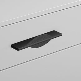 Plantex Cabinet Handle/160mm Handle for Cabinet/Door Pull-Push Handle for Home/Office/Hotel - Pack of 1 (Black)