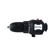 Plantex 2 Speed Electric Drill Machine/Screwdriver/10mm Drill Chuck/Torque 32Nm/Impact Frequency 0-21000ipm/Load Speed 0-400/1450r/min - Black (Mainframe, Battery & Charger Not Included)