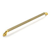 Plantex Aluminium Cabinet Handle/450mm Wardrobe Handle for Home/Cupboard Door Pull-Push Handles for Office - Pack of 1 (Brass Antique & Gold)