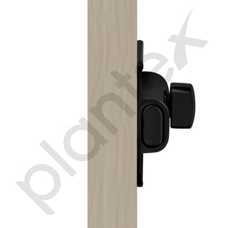 Plantex Premium Heavy Duty Door Stopper/Door Lock Latch for Home and Office Doors - Pack of 20 (Z-Black)