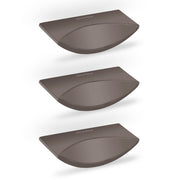 Plantex Knobs for Drawer/Rectangular Drawer Knob/Pull-Push Knobs for Kitchen/Bedroom Drawer - Pack of 3 (Satin Black)