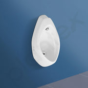 Plantex Ceramic Premium Wall Mount Large Urinal Pot For Gents/Male/Boy/Men Toilet For Washroom-(White,Uero)