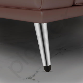 Plantex Heavy Duty Stainless Steel 6 inch Sofa Leg/Bed Furniture Leg Pair for Home/Furniture Sofa Legs for Table/Sofa Support Legs/Sofa Furniture Leg (Chrome) Set of 10 Pcs