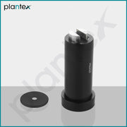Plantex Stainless Steel Wall-Mounted Magnetic Door Stopper/Door Catcher for Wooden Door - Pack of 3 (Matt Black)