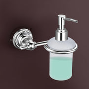 Plantex 304 Grade Stainless Steel Handwash Holder/Wall Mounted Dispenser/Bathroom Accessories - Skyllo (Chrome)