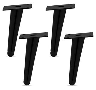 Plantex Black 6-inches Spare Sofa Legs for Bed Furniture � 8 Pcs