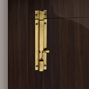 Plantex Stainless Steel Door Kit for Single Door/Door Hardware/Door Accessories (10 inch Al-Drop,8 inch Latch, 8 inch 2 Handles,7 inch Tower Bolt and 4 inch Door Stopper) - (DK-06-Brass Antique)