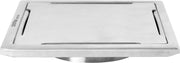 Plantex 304 Grade Stainless Steel Bathroom 6x6 Inches Square Floor Drain/Bathroom Jali for Drain/Bathroom Accessories (Matt Finish)